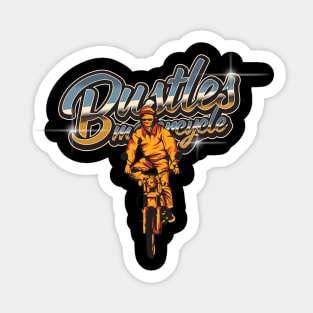 BUSTLES MOTORCYCLE Sticker